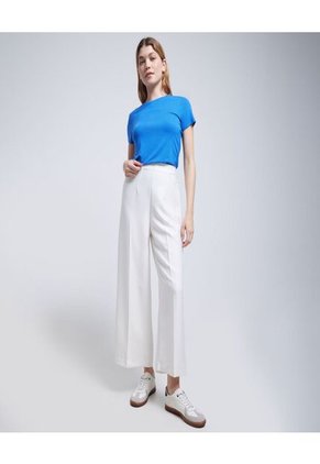 Camiseta Para Mujer Manga Corta Color Azul Marca Ostu #40092099