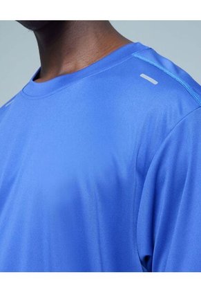 Camiseta Para Hombre Manga Corta Color Azul Marca Ostu #60091114