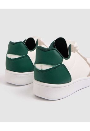 Tenis Para Hombre Casual Color Blanco Marca Ostu #60720108