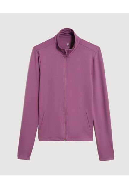 Buzo  Para Mujer Cuello Alto O Cuello Tortuga Color Morado Marca Ostu #40060511