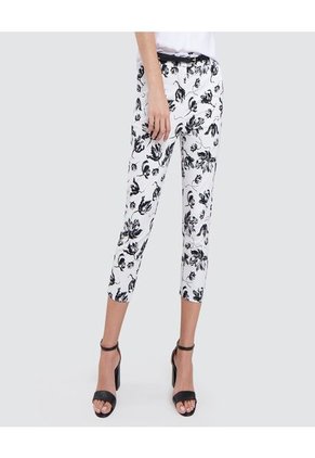 Pantalon Para Mujer Capri Color Blanco Marca Ostu #40070373