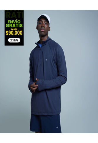 Buzo Para Hombre Cuello Alto O Cuello Tortuga Color Azul  Marca Ostu #60060286 Ostu