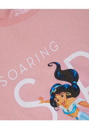 Camiseta Con Estampado De Aladdín Infantil Niña #90090185