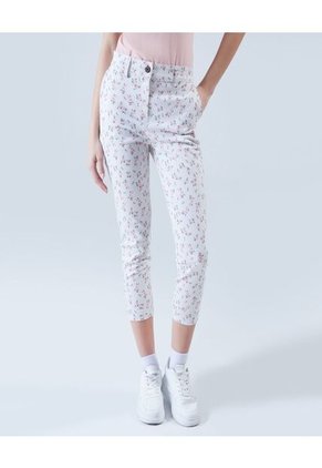 Pantalon Para Mujer Capri Color Amarillo  Marca Ostu #40070465