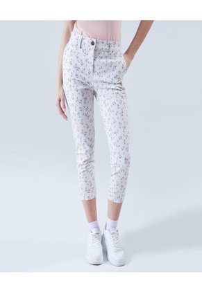 Pantalon Para Mujer Capri Color Amarillo  Marca Ostu #40070465