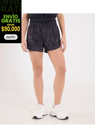 Short Para Mujer Multiusos Plano Color Negro Marca Ostu #40190369 Ostu