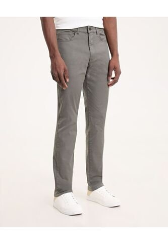 Pantalón Para Hombre 5 Bolsillos Color Gris Marca Ostu #60070492 Ostu