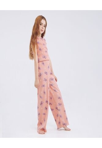 Pantalon Para Niña  Color Rosado  Marca Ostu #90070043 Ostu