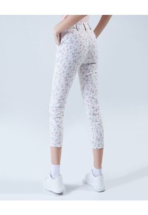 Pantalon Para Mujer Capri Color Amarillo  Marca Ostu #40070465