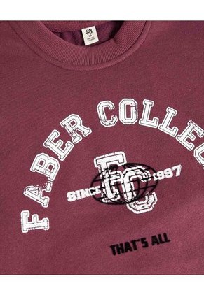 Buzo Infantil Niño Cuello Redondo Color Morado Marca Ostu #80060159