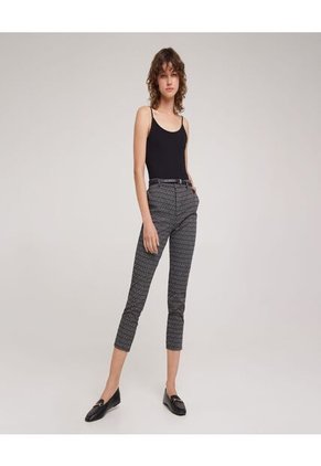 Pantalon Para Mujer Chino Color Negro Marca Ostu #40070386