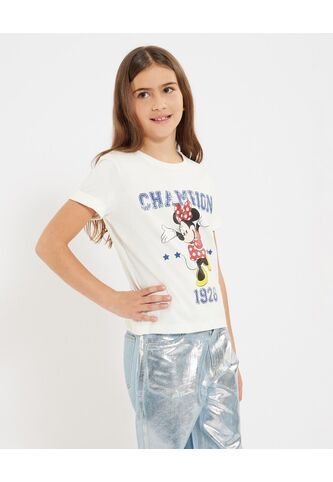 Camiseta Para Niña Minnie Champion  Infantil Niña #90090309 Ostu