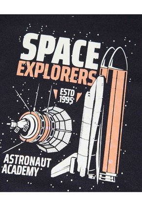 Buzo Para Niño Hoodie Color Azul  Marca Ostu #80060139