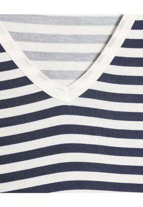 Camiseta Para Mujer Manga Corta Color Azul Marca Ostu #40091958