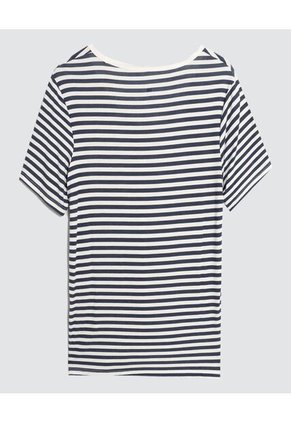 Camiseta Para Mujer Manga Corta Color Azul Marca Ostu #40091958