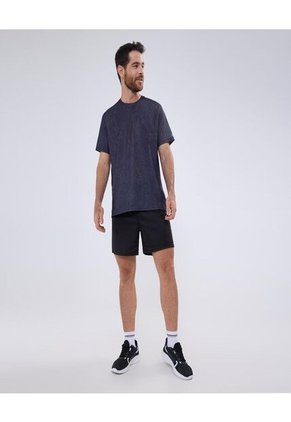 Camiseta Para Hombre Manga Corta Color Negro Marca Ostu #60091306