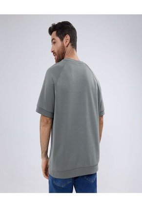 Camiseta Para Hombre Manga Corta Color Verde  Marca Ostu #60091393