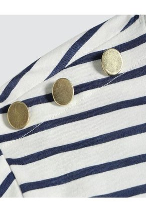 Camiseta Para Mujer Manga Corta Color Azul  Marca Ostu #40091999