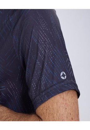 Camiseta Para Hombre Manga Corta Color Negro Marca Ostu #60091306