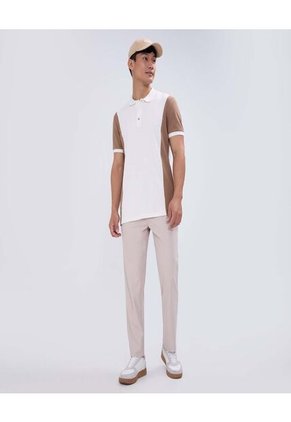 Pantalon Para Hombre Color Beige Marca Ostu #60070407