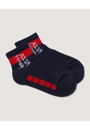 Medias Infantil Niño Tobillera Color Negro Marca Ostu #80980154