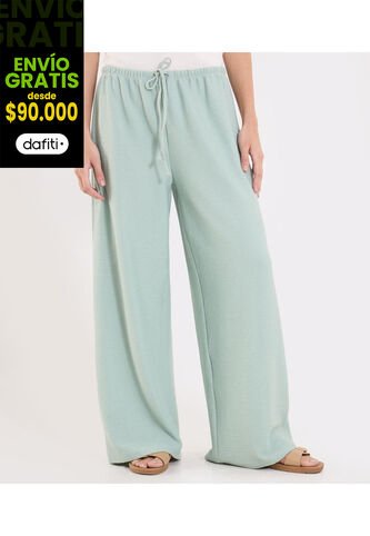 Pantalón Para Mujer Moda Color Verde Marca Ostu #40070850 Ostu