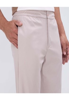Pantalon Para Hombre Color Beige Marca Ostu #60070407