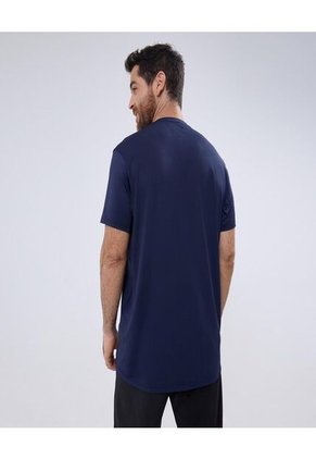 Camiseta Para Hombre Manga Corta Color Azul Oscuro Marca Ostu #60091353