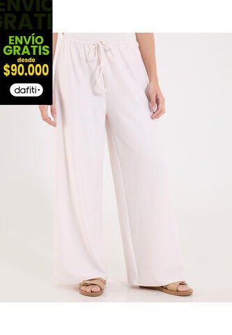 Pantalón Para Mujer Moda Color Beige Marca Ostu #40070849 Ostu