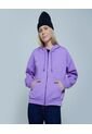 Buzo Para Mujer Zipper Color Morado Marca Ostu #40060316 de Ostu