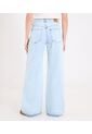 Jean Para Mujer Wide-Leg Color Azul Marca Ostu #40160580 de Ostu