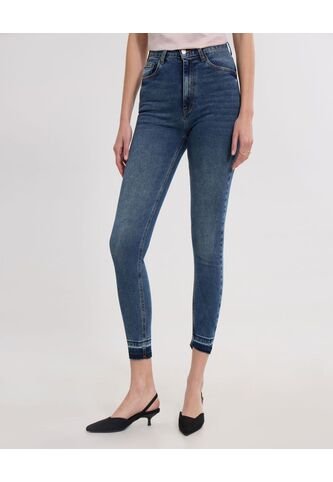 Jean Para Mujer Skinny Color Azul Marca Ostu #40160553 Ostu