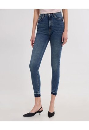 Jean Para Mujer Skinny Color Azul Marca Ostu #40160553