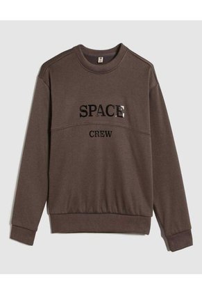 Buzo Para Niño Cuello Redondo Color Gris  Marca Ostu #80060144