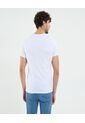 Camiseta Para Hombre Manga Corta Color Blanco Marca Ostu #60091209 de Ostu