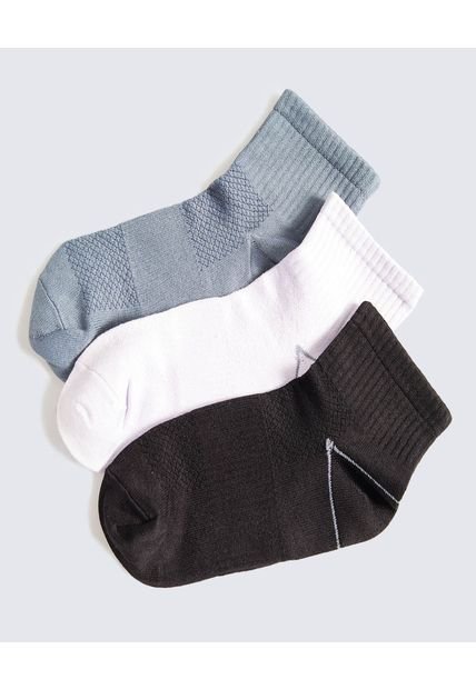 Medias Para Mujer Tobillera Color Negro Marca Ostu #40980231