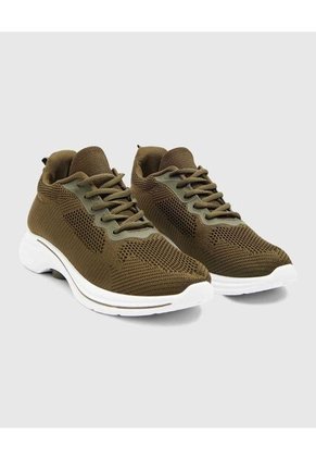 Tenis Para Hombre Sport Color Verde Marca Ostu #60720113