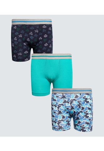 Boxer Para Niño Filete Color Pack X Marca Ostu #80000075 Ostu