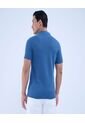 Polo Para Hombre Cuello Tejido Sin Bolsillo Color Azul  Marca Ostu #60110735 de Ostu