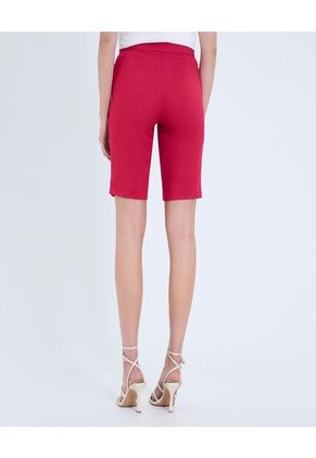 Bermuda Para Mujer Color Rojo Marca Ostu #40100085