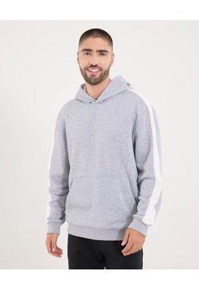 Buzo Para Hombre Hoodie Color Gris Marca Ostu #60060594