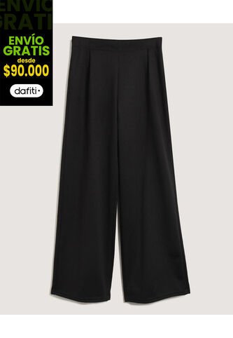 Pantalón Infantil Niña Moda Color Negro Marca Ostu #90070080 Ostu