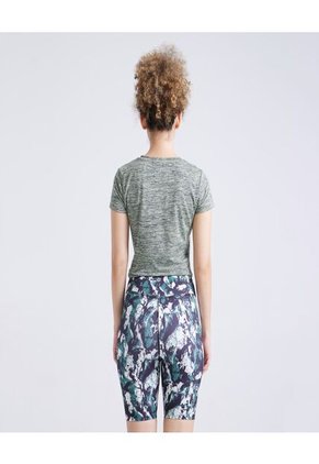 Leggins Para Mujer Corto Color Verde Marca Ostu #40230462