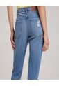 Jean Para Mujer Mom Color Azul  Marca Ostu #40160282 de Ostu