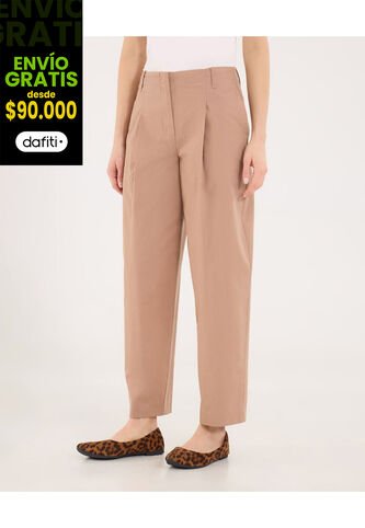 Pantalón Para Mujer Moda Color Café Marca Ostu #40070835 Ostu