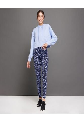 Leggins Para Mujer Largo Color Azul  Marca Ostu #40230429 Ostu