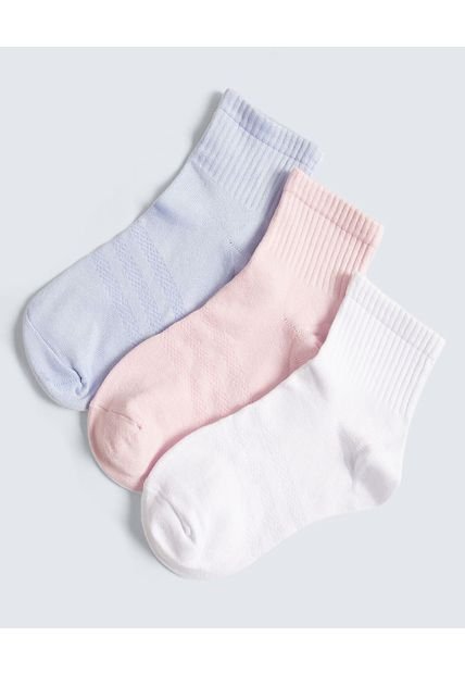 Medias Para Mujer Tobillera Color Negro Marca Ostu #40980229