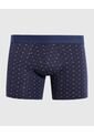 Pantaloncillo Para Hombre Boxer Filete Corto Algodón Color Azul Marca Ostu #60000500 de Ostu