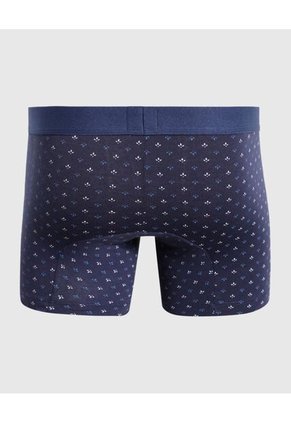 Pantaloncillo Para Hombre Boxer Filete Corto Algodón Color Azul Marca Ostu #60000500