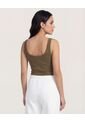 Body  Para Mujer Manga Sisa Color Verde Marca Ostu #40200195 de Ostu